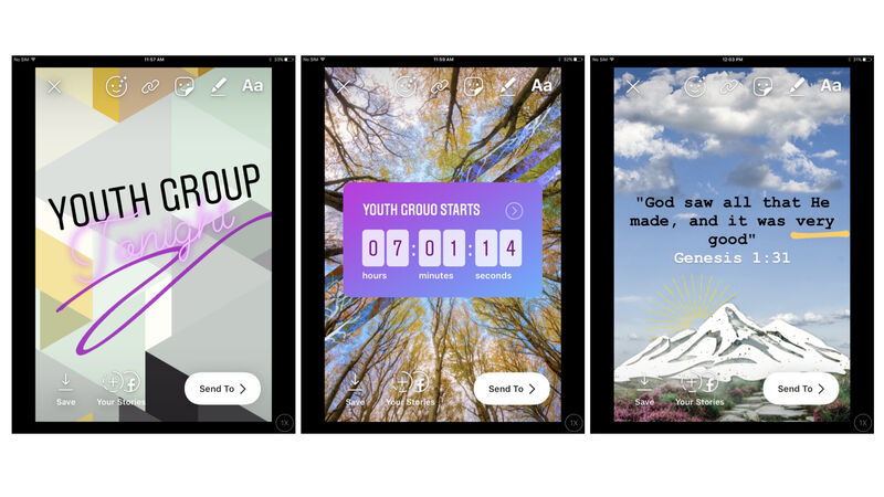 Social Media Story Background